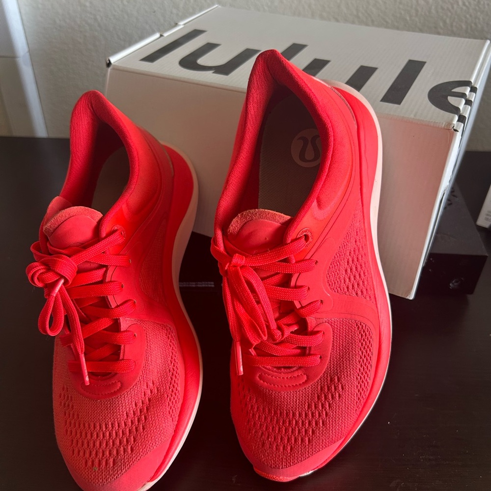lululemon athletica Women's Red Running Shoes